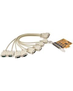Syba SY-PEX15019 PCI-Express RS-232 Serial 8-Port Card with OXPCIe958 Chipset