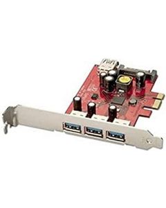 Lindy USB 3.0 Card - 3 + 1 Port, PCIe 51121