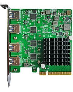 HighPoint Technologies 4-Port USB-A 3.2 10Gb/s Controller Card RocketU 1244A