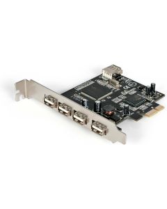 StarTech.com 5 Port PCI Express USB 2.0 Adapter Card (PEX400USB2)